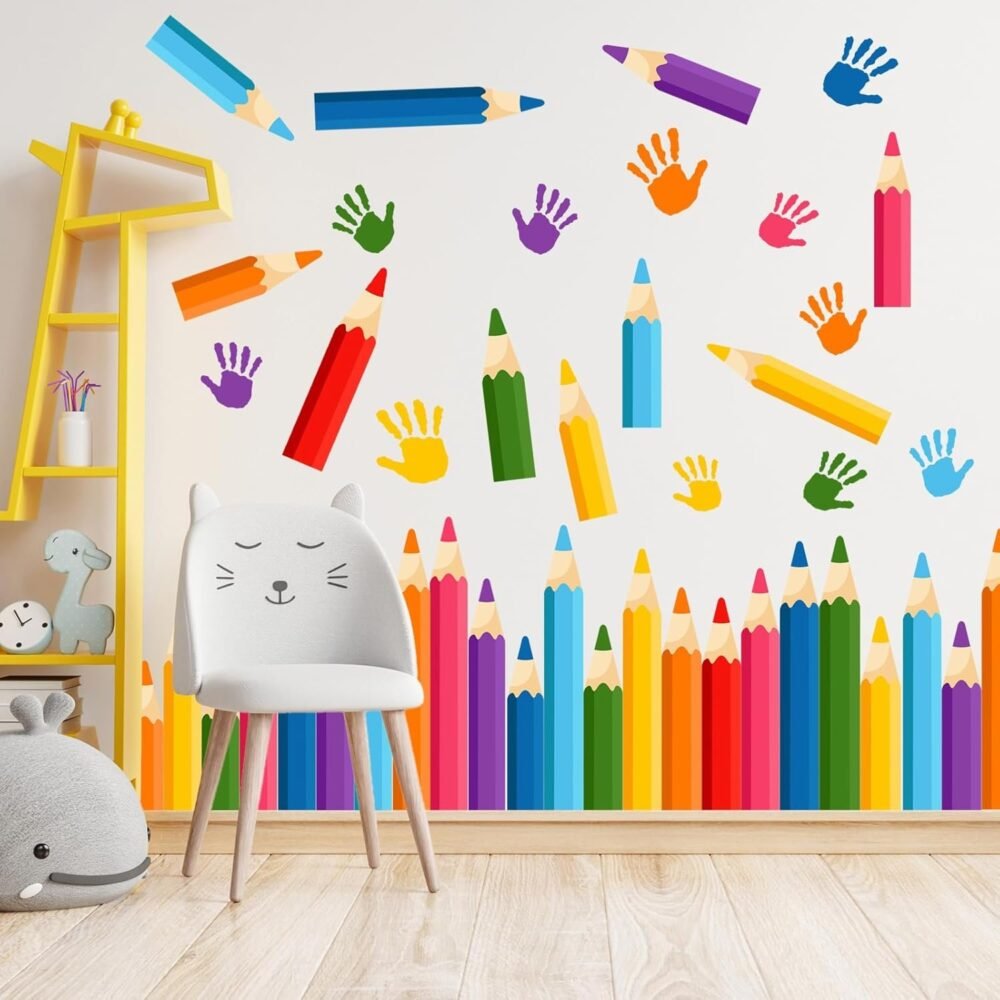 Colorful Pencil Wall Decals